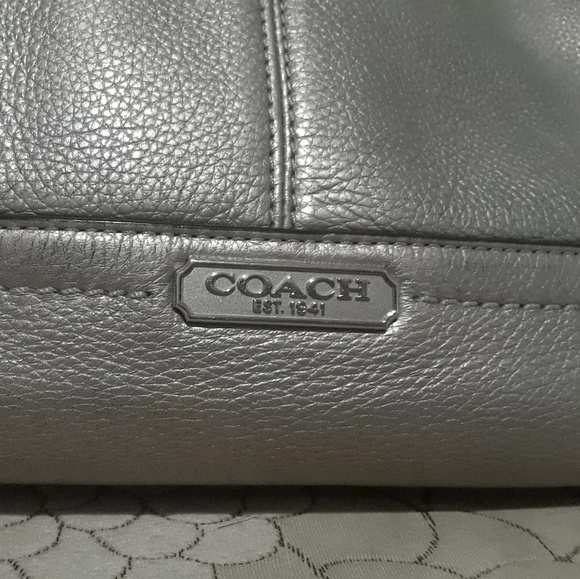 Coach Metallic Purse - Picture 2 of 8